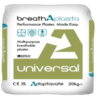 BreathAplasta Universal- Breathable lime plaster