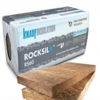 Knauf Rocksilk RS60 - Rock Mineral Wool Acoustic and Thermal Insulation Slab - 1200 x 600mm