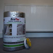 Ecotec Radiator Insulation Kit - 400mm x 15M (6 Sqm)