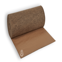 SilentWool - Acoustic Floor Insulation With Breather Paper - 25M x 1M
