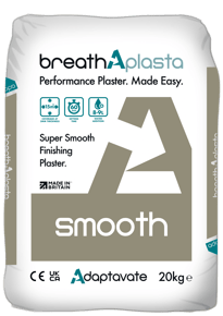 Breathaplasta Smooth-Finishing Plaster - 20Kg
