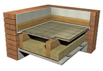 Isomass Isocheck Monodeck 32T -2.4m x 600 x 32mm (1.44 Sqm) Floor Insulation Board