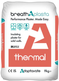 Breathaplasta Thermal- Insulating Plaster - 9Kg
