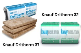 Comparison of Knauf Dritherm 32 and Dritherm 37 Insulation
