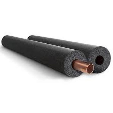 Armaflex Pipe Insulation - Nitrile Rubber- Black Pipe Lagging - 19mm Thick  x 15mm Bore x 2M Long