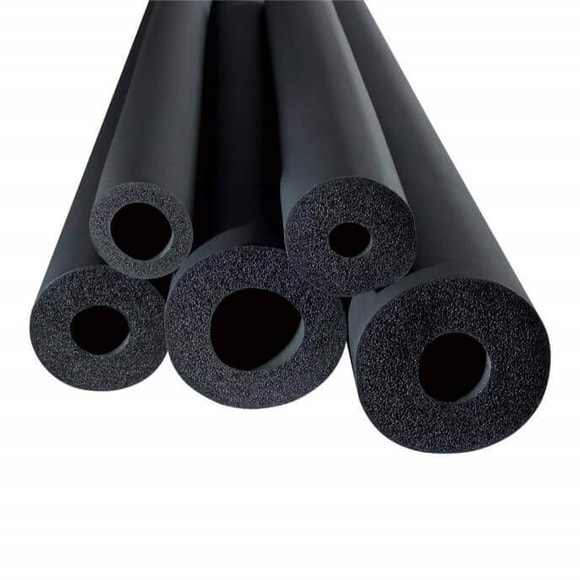 Self seal pipe insulation