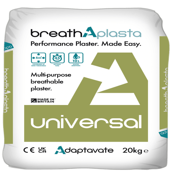 BreathAplasta Universal- Breathable lime plaster