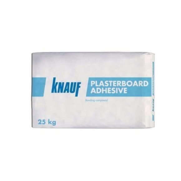 knauf plasterboard adhesive water ratio