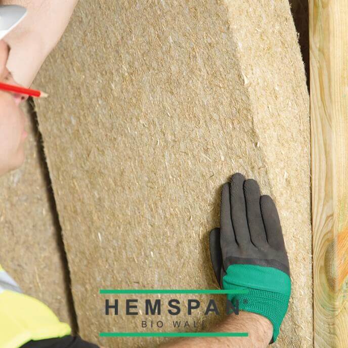 HEMSPAN® Bio Wall - Hemp Wool Insulation - Pallet Quantities
