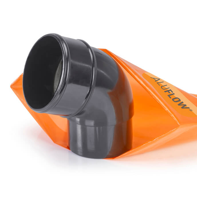 Aluflow Aluminium  - 112 Degree  - Downpipe Offset Bend
