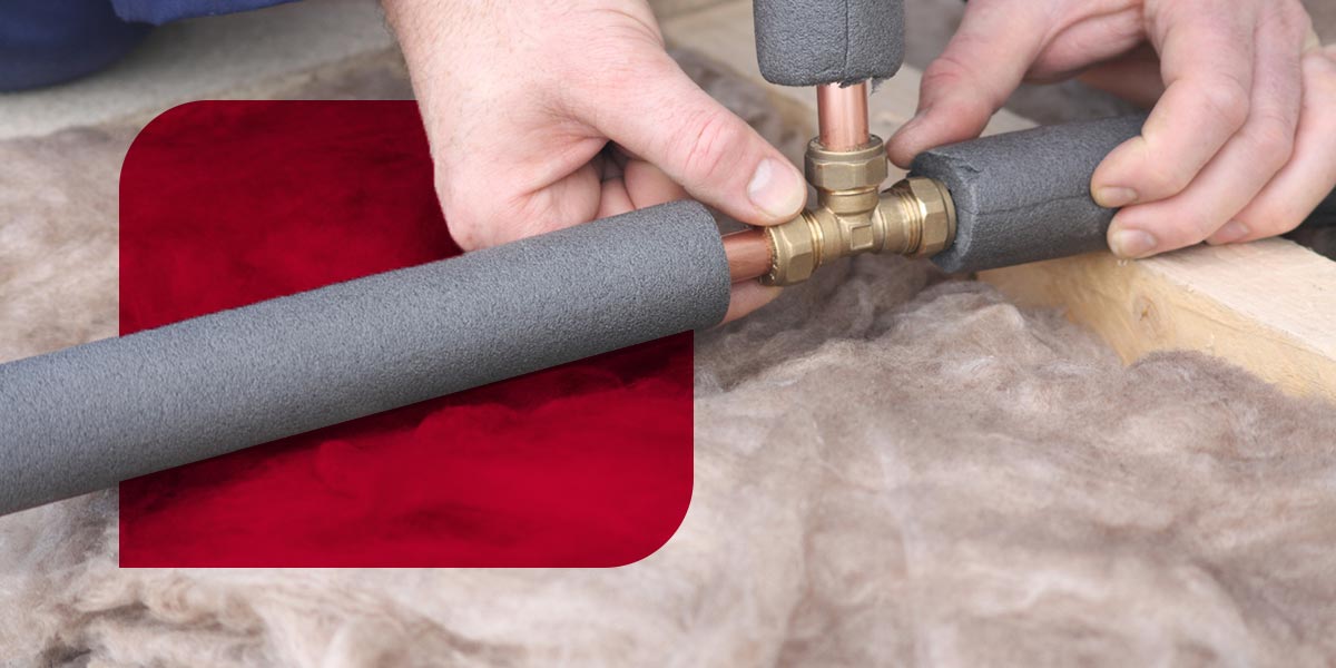 insulating pipes