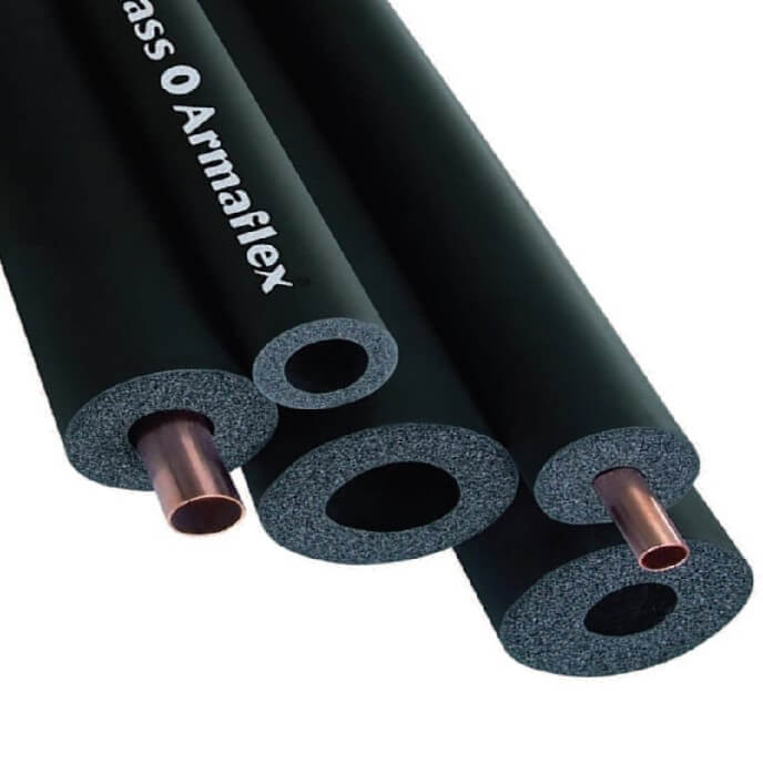 3/4 in. x 1/2 in. Rubber Pipe Insulation - 240 Lineal Feet/Carton