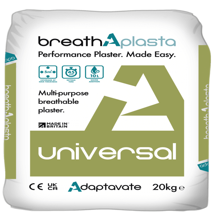 BreathAplasta Universal- Breathable Plaster - 20 Kg