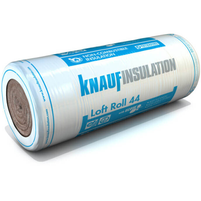 Knauf Insulation Fibreglass Loft insulation - Loft Roll 44