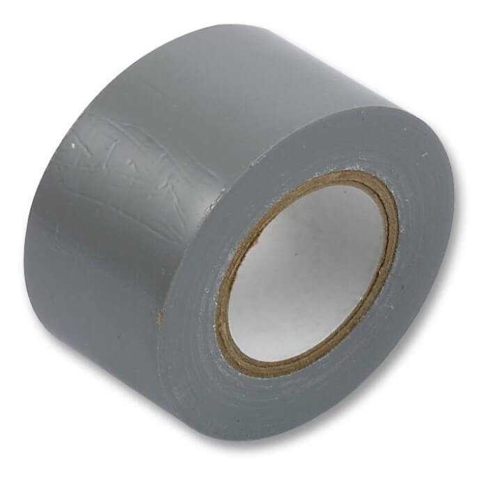 PVC Electrical Insualtion Tape - 50mm x 33M  (Box of 24) - Grey
