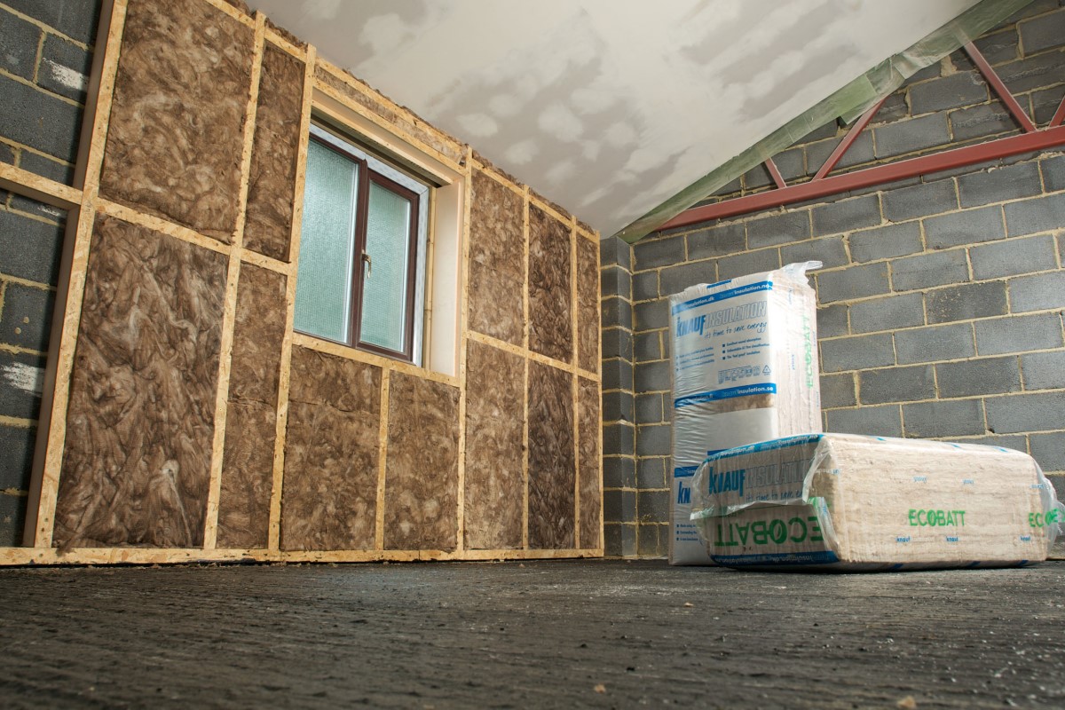 Insulate Behind Plasterboard