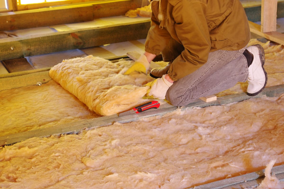 installing loft insulation
