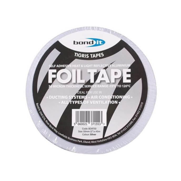 Bond It - Aluminium Foil Tape for Insulation and Sealing
