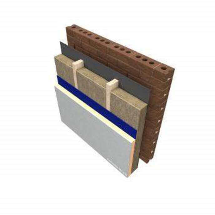 Knauf Rocksilk RS60 - Rock Mineral Wool Acoustic and Thermal Insulation Slab - 1200 x 600mm